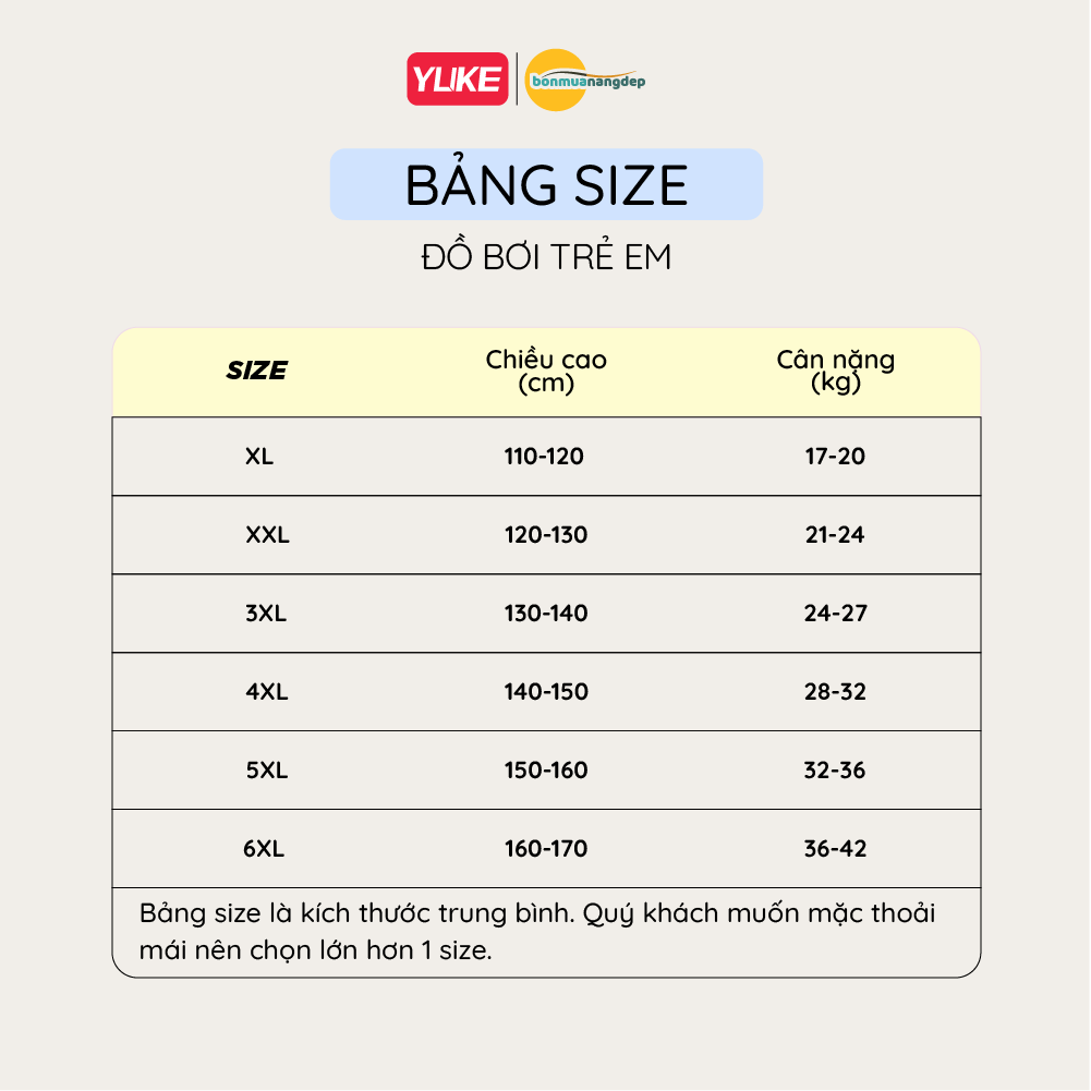 Đồ bơi bé gái tay dài quần dài chân váy liền chống nắng ngăn UV cho bé từ 17-42kg hiệu YUKE.