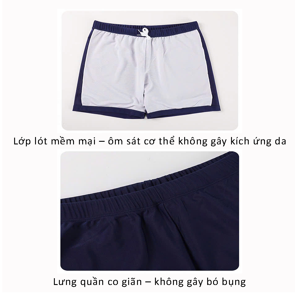 Đồ bơi bé trai BIG SIZE tay ngắn quần ngắn kèm mũ, size từ 34kg - 73kg