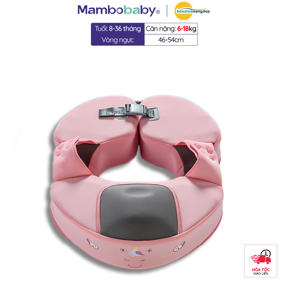 Phao bơi Nách Mambobaby cho bé từ 6 đến 18kg độ tuổi từ 8 đến 36 tháng