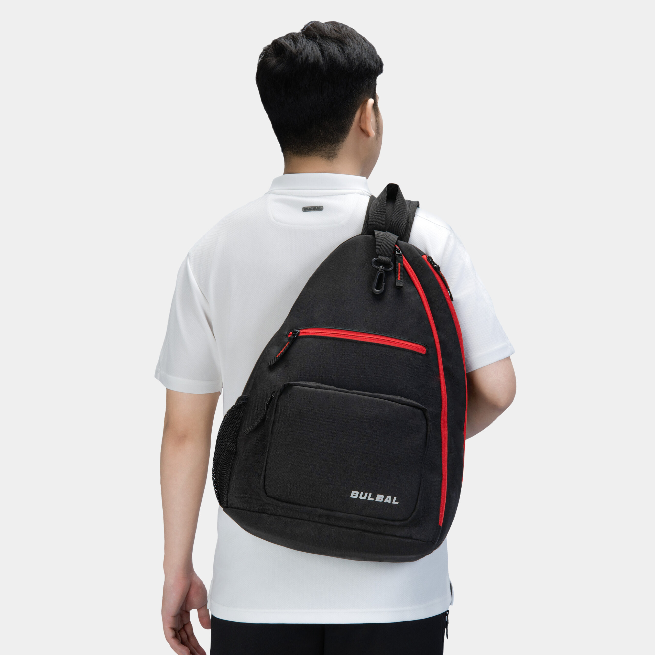 Túi picklebal đựng vợt, bóng tiện lợi đeo chéo size lớn 47X30X17cm