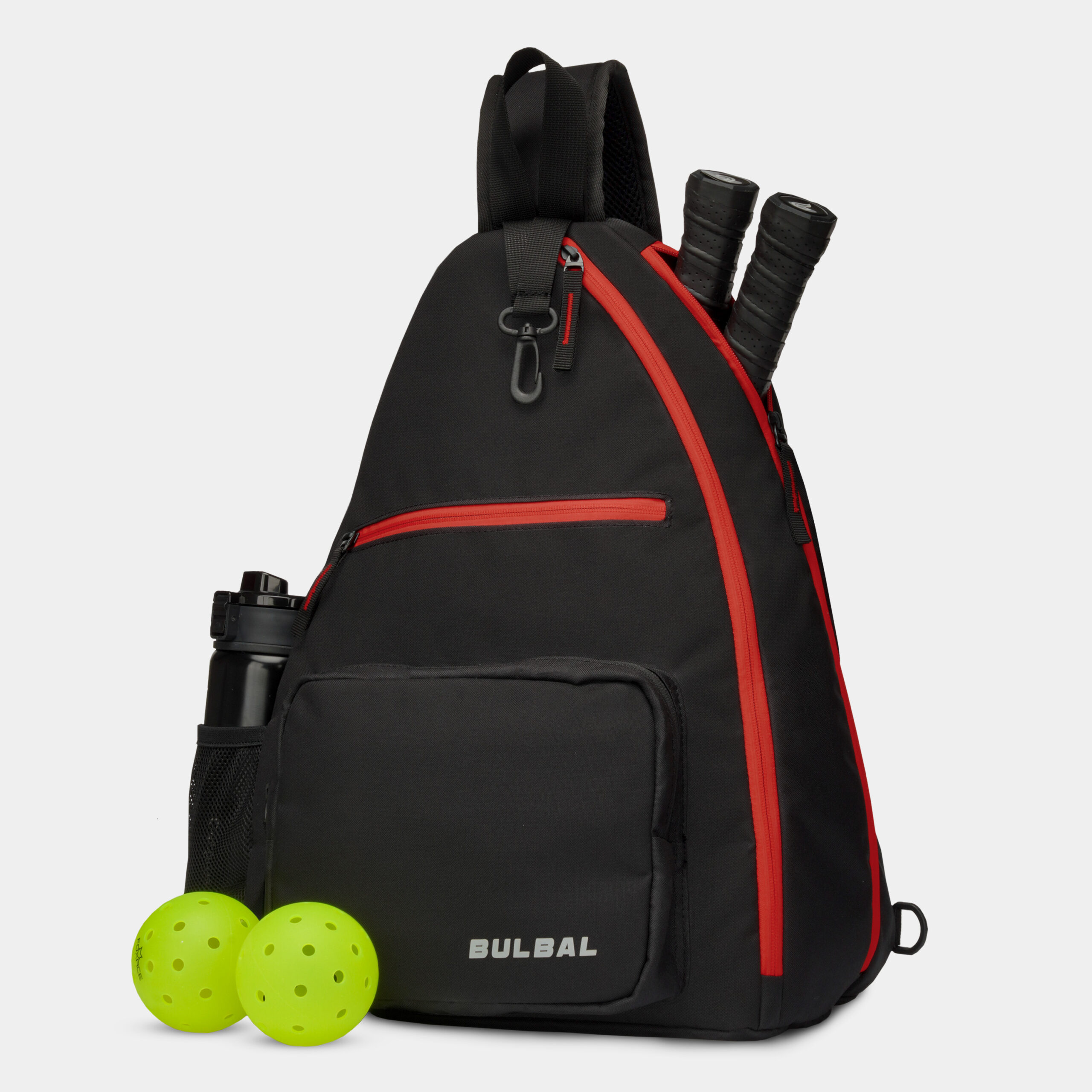 Túi picklebal đựng vợt, bóng tiện lợi đeo chéo size lớn 47X30X17cm