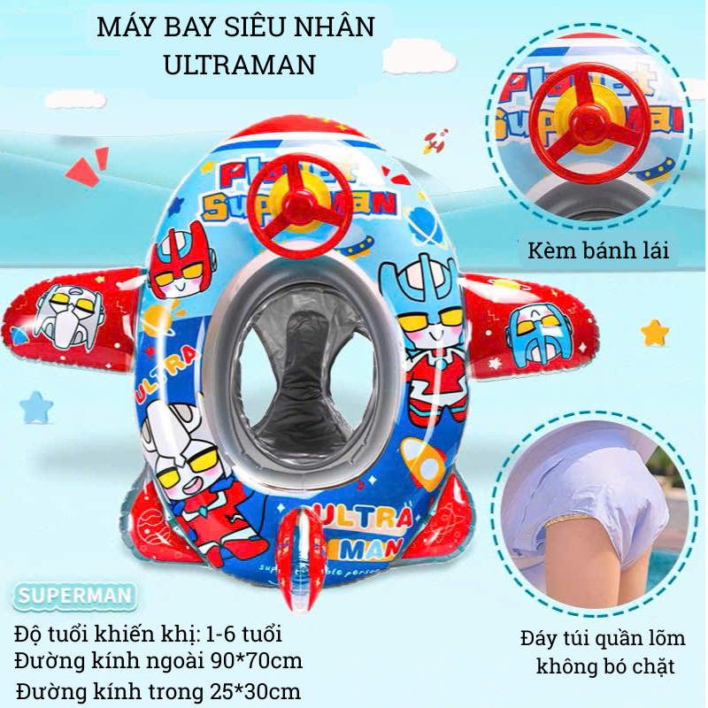 Phao bơi xỏ chân cho bé có bánh lái