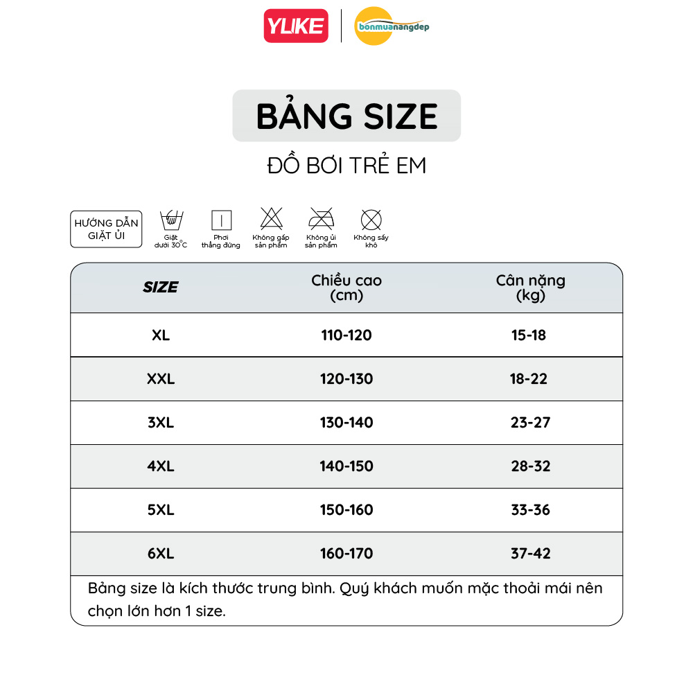 Bộ đồ bơi bé gái YUKE váy liền thân thiết kế màu tương phản, vải kháng Clo