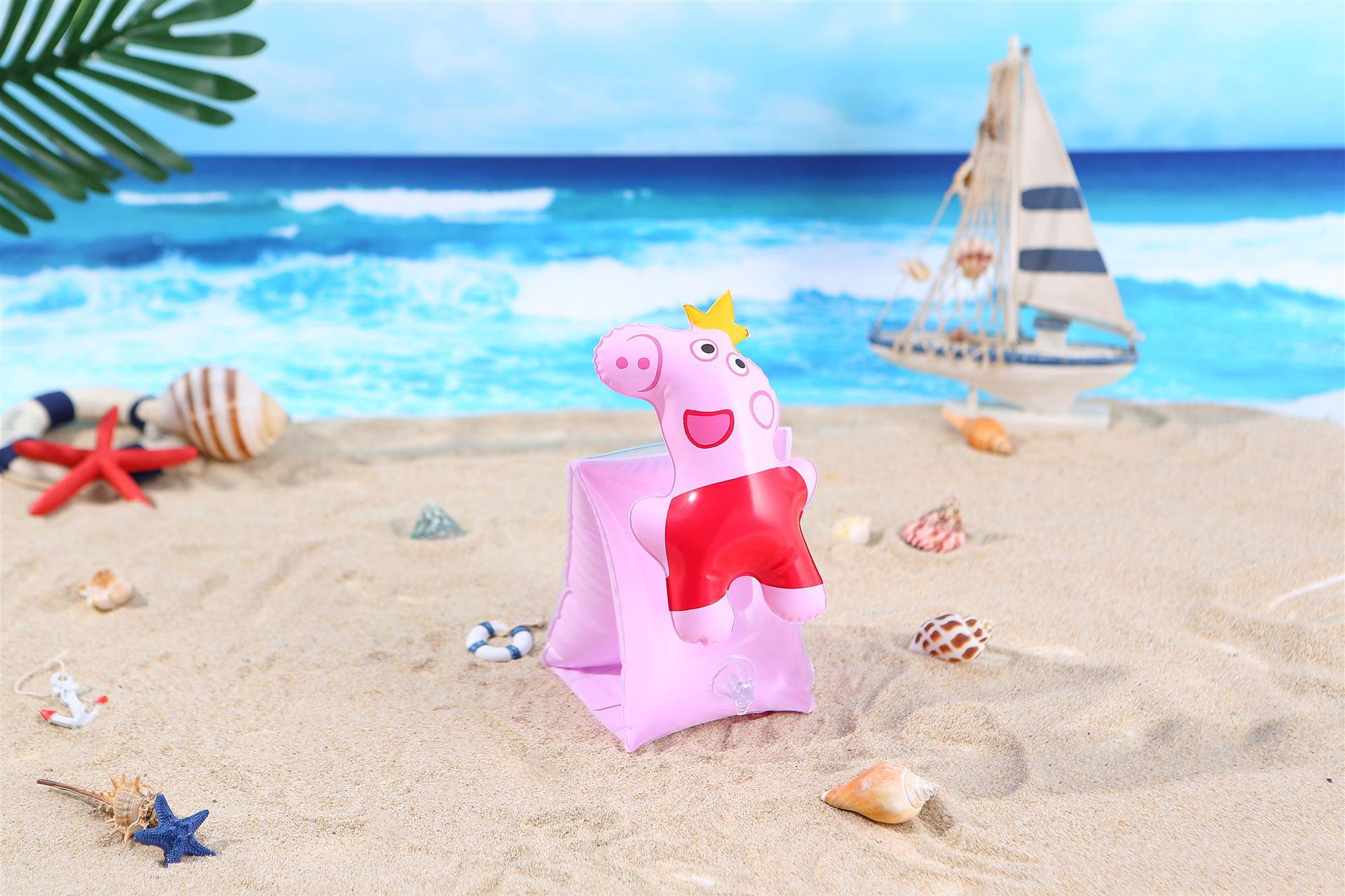 Phao xỏ tay cho bé yêu hình các con thú