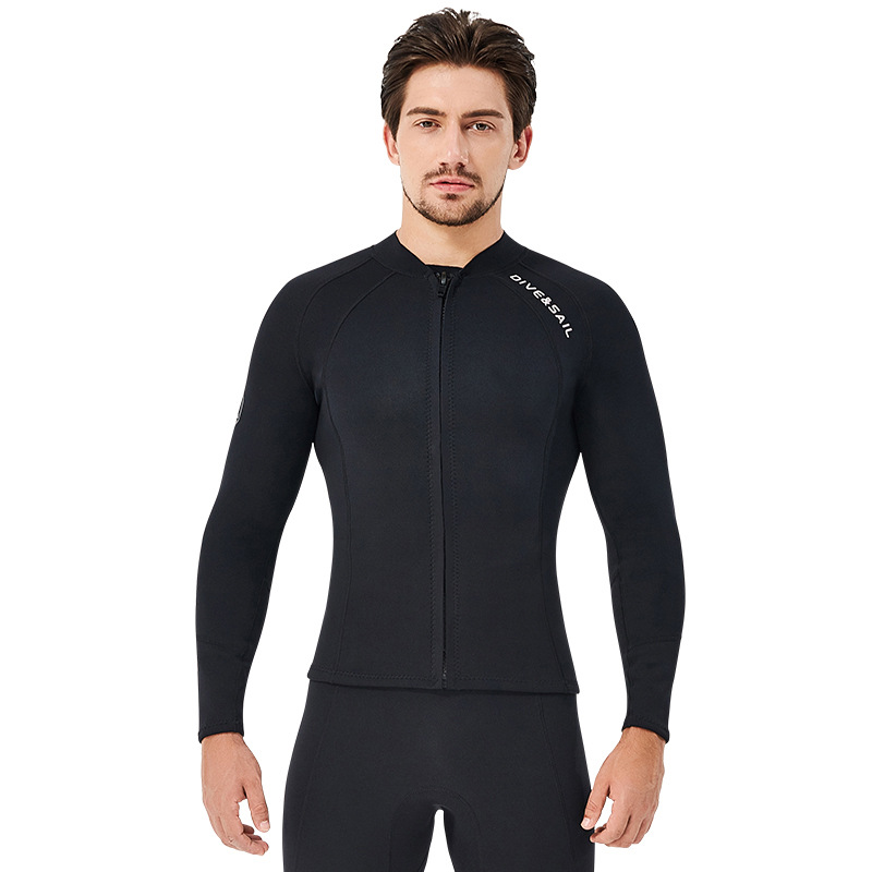 Đồ bơi giữ nhiệt người lớn DIVE AND SAIL cho Nam chất liệu cao su dày 2mm giữ ấm