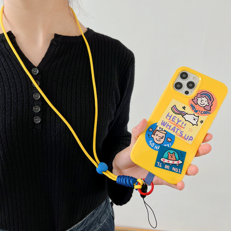 Phụ Kiện Điện Thoại| Dây đeo thẻ| Dây đeo điện thoại chống giật, chống rơi rớt thất lạc điện thoại nhiều màu sắc