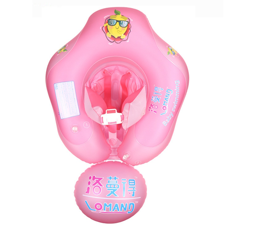 Phao chống lật có đai đỡ đũng Omand với hai màu sắc tươi sáng cho bé