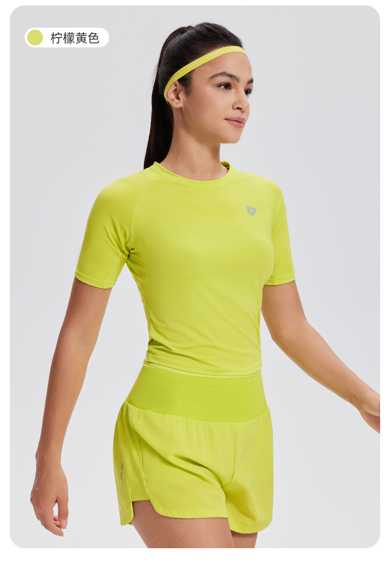 Áo picklebal thun thể thao cổ tròn tay ngắn mềm mại ôm dáng, thoáng khí, nhanh khô, co giãn tốt