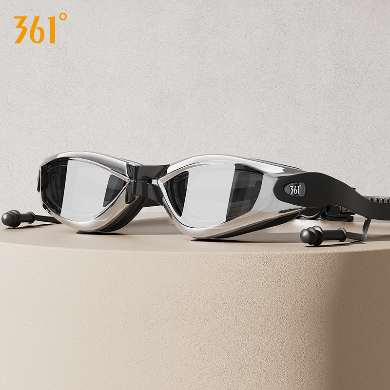 Kính bơi chống nước nam nữ cao cấp chuyên nghiệp nút bịt tai tích hợp với tầm nhìn rộng hơn Hiệu 361