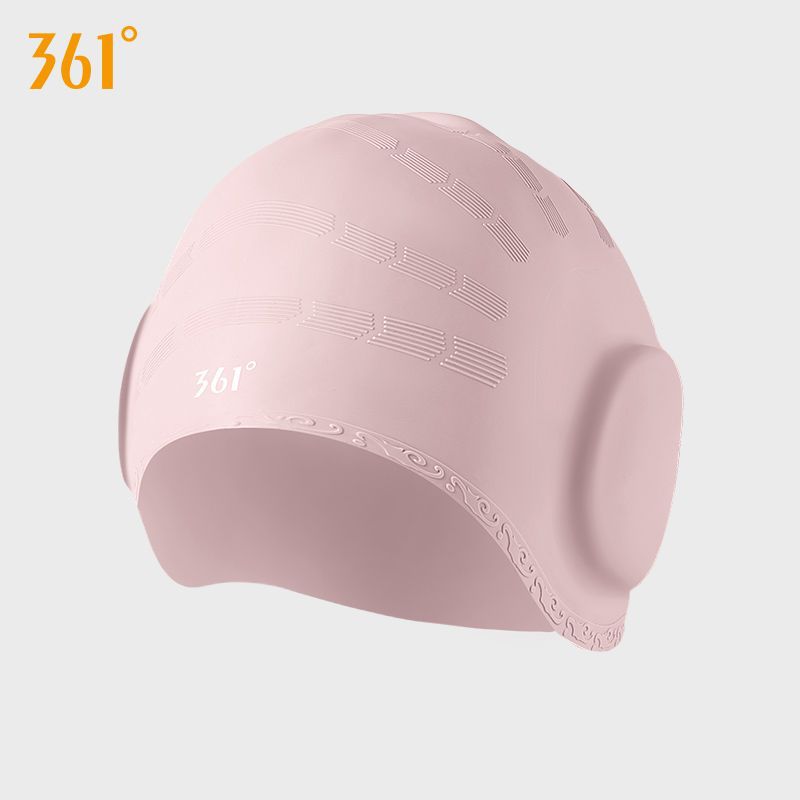 Nón bơi chống nước bịt tai nam nữ chất liệu silicon hiệu 361 kích thước 23x23cm