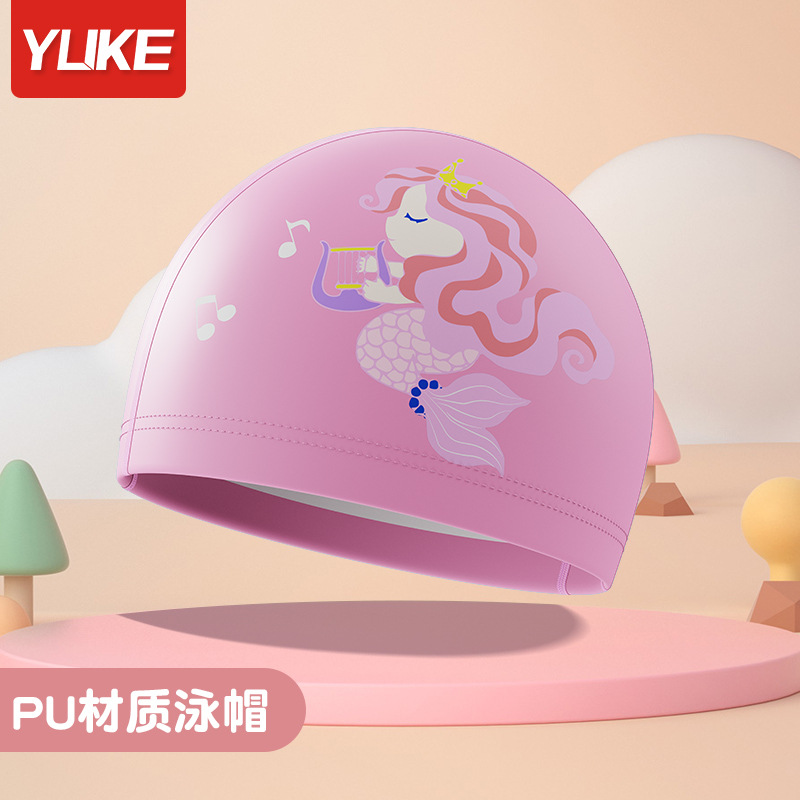 Nón bơi vải xinh xắn cho bé gái và bé trai