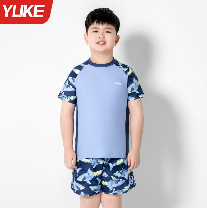 Đồ bơi bé trai BIG SIZE tặng kèm nón cho bé từ 35kg đến 90kg