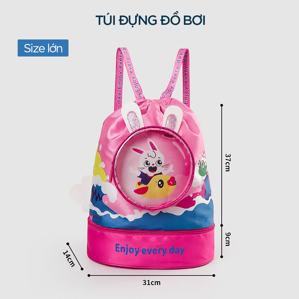 Túi đựng đồ bơi trẻ em Balo Túi Shishi