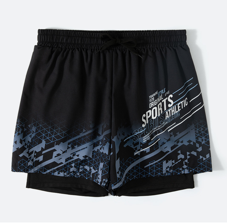 Quần bơi nam YK12 đi biển 2 lớp kiểu dáng thể thao