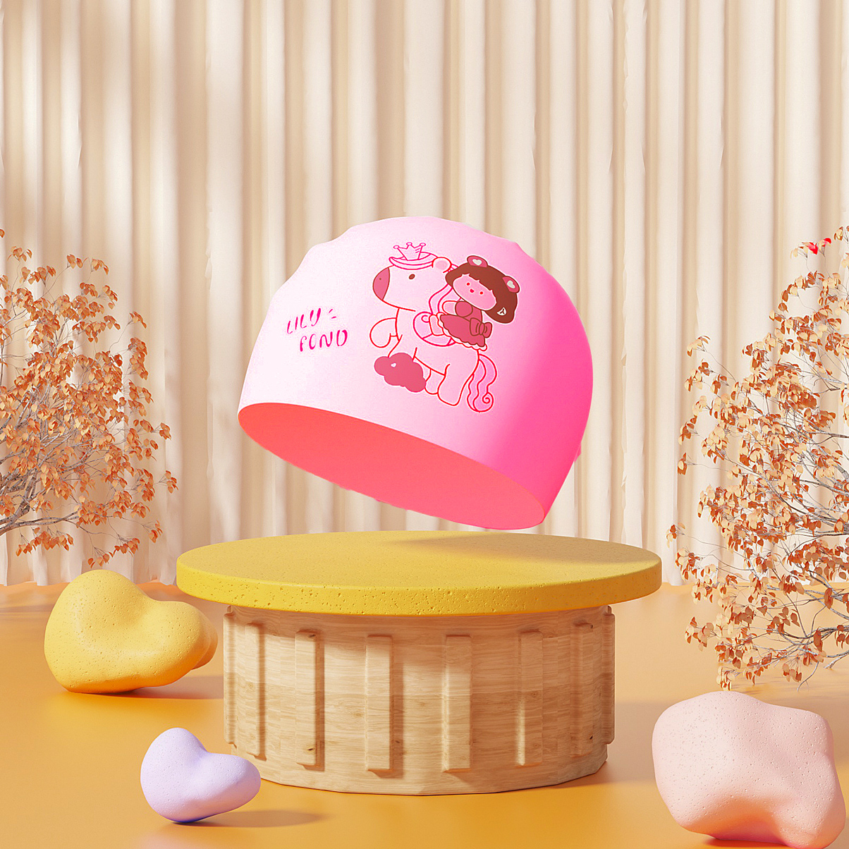 Nón bơi Sillicon You You cho trẻ em