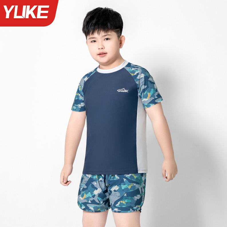Đồ bơi bé trai BIG SIZE tặng kèm nón cho bé từ 35kg đến 90kg
