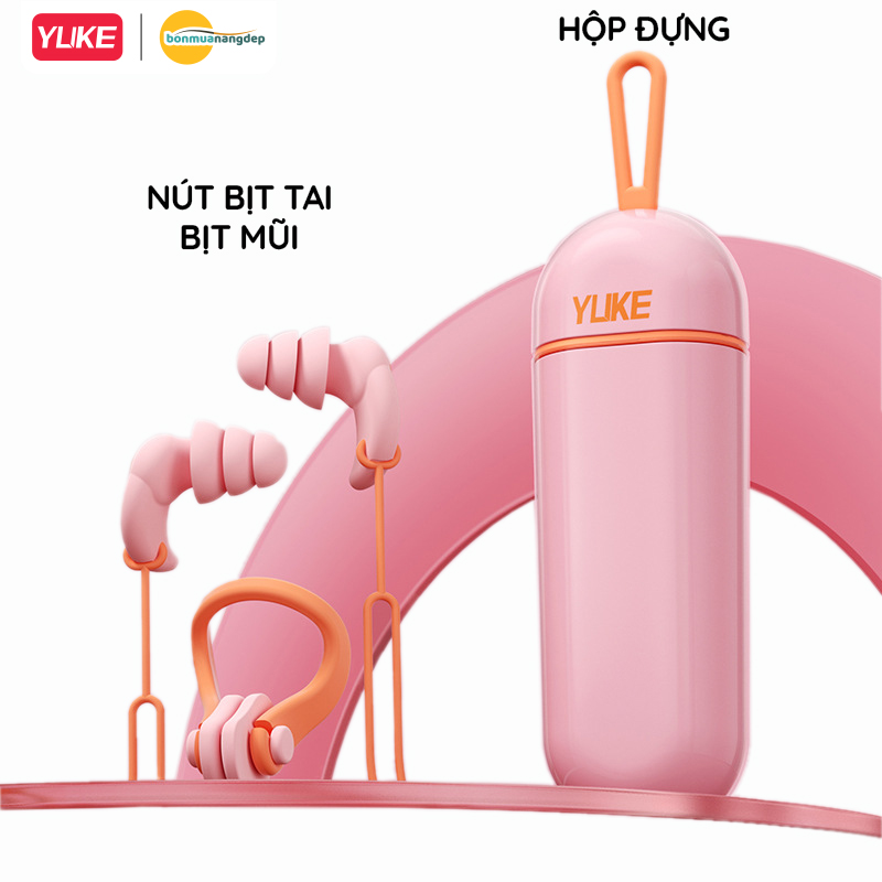 Bộ bịt tai và kẹp mũi bơi chuyên dụng YUKE – Chống nước tuyệt đối, bảo vệ tai mũi khi bơi