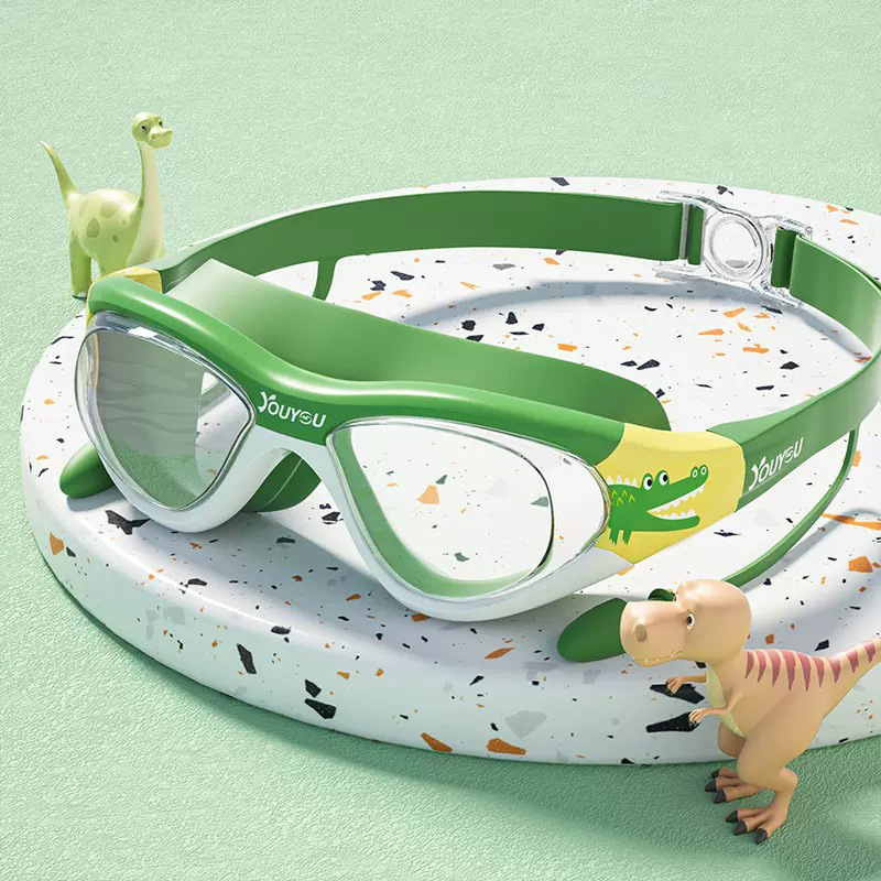 Kính Bơi Trẻ Em Yuke Kèm Bịt Tai Chống Nước Chống Sương Mù phù hợp cho bé từ 1-10 tuổi