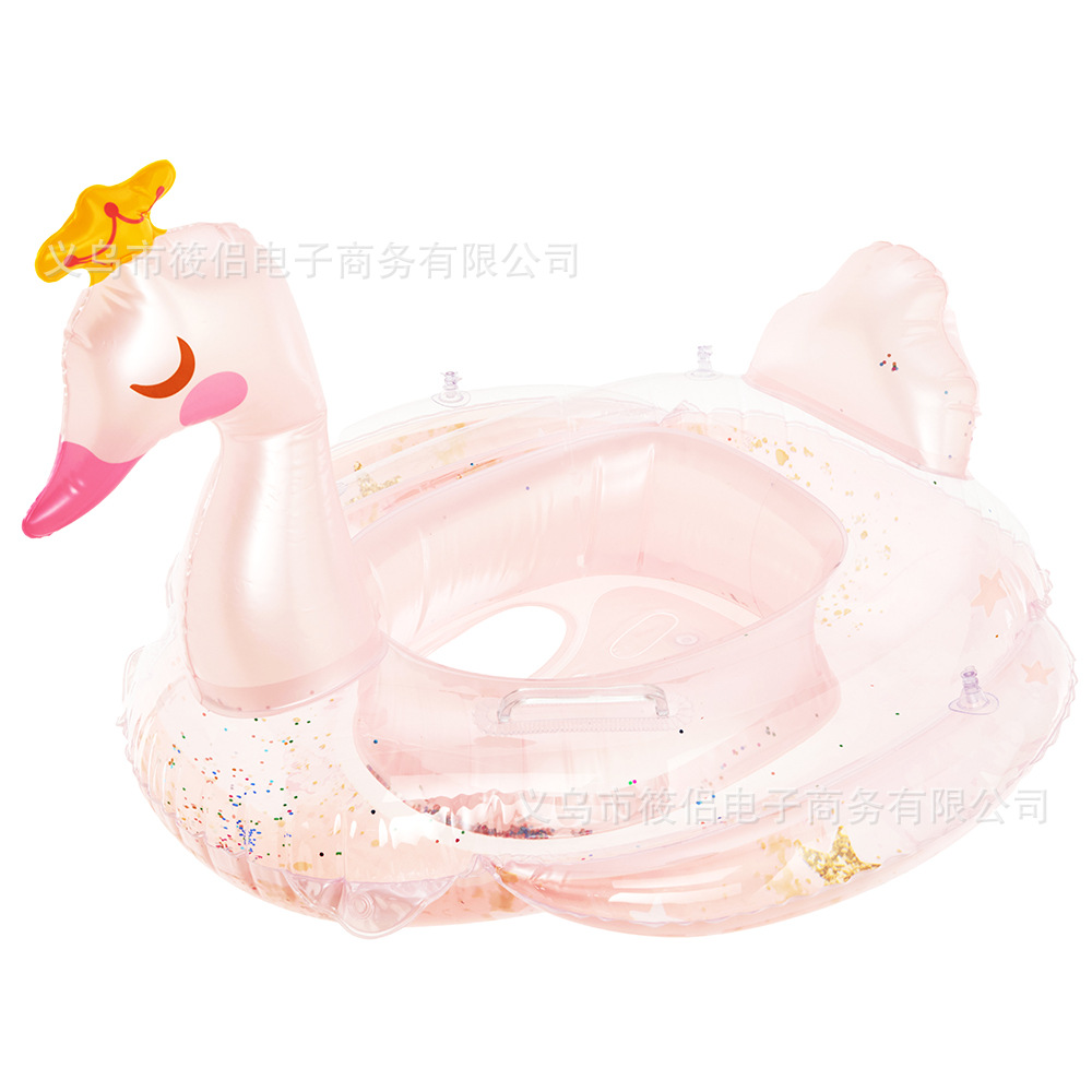 Phao bơi xỏ chân hồng hạc kỳ lân có kim tuyến