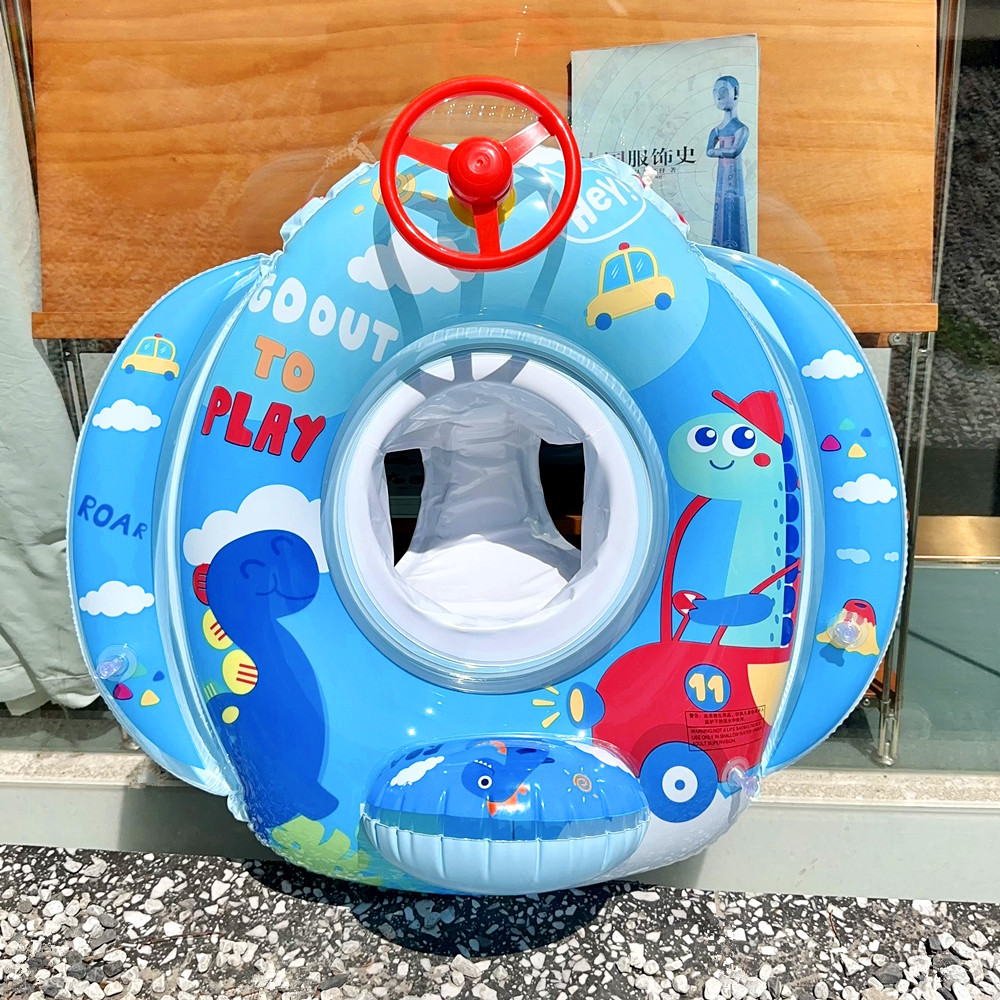 Phao bơi xỏ chân cho bé có bánh lái