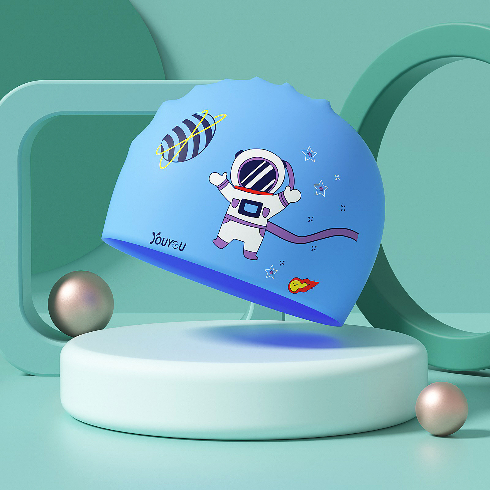 Nón bơi Sillicon You You cho trẻ em