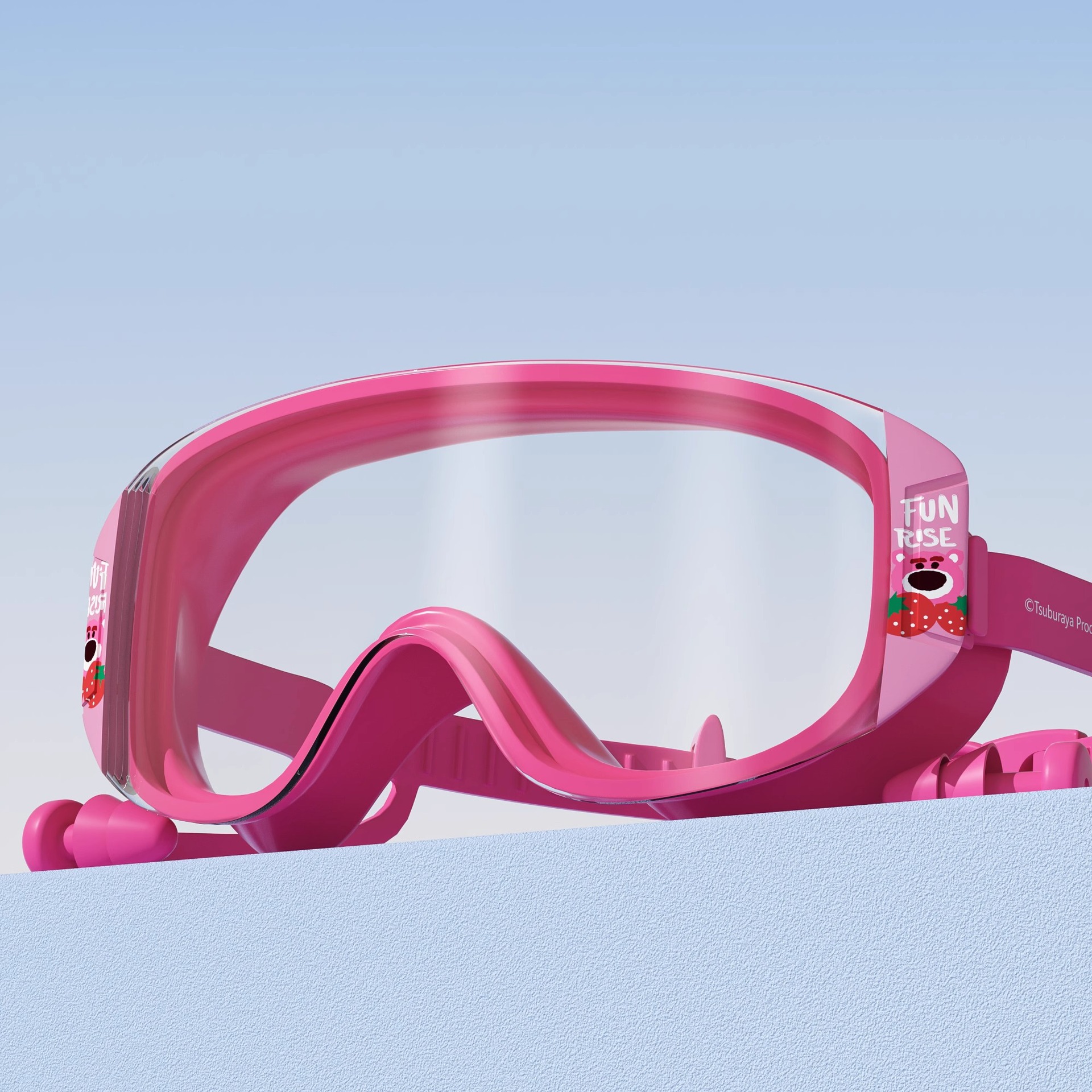 Kính bơi góc nhìn rộng hoạ tiết Elsa Marvel phù hợp cho bé gái và trai từ 18kg trở lên