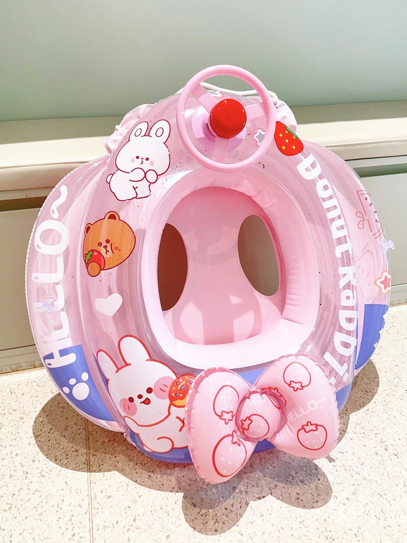 Phao bơi xỏ chân cho bé có bánh lái