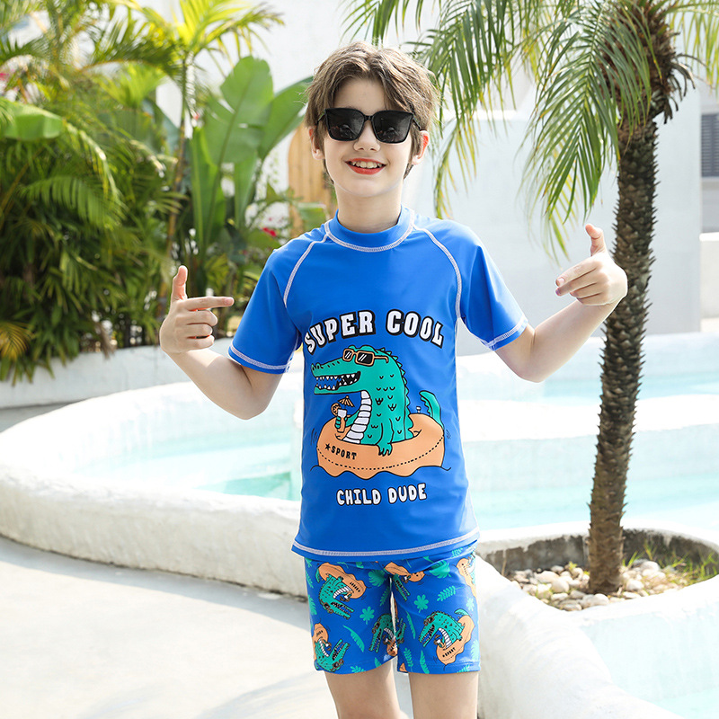 Đồ bơi bé trai size ĐẠI họa tiết Crocodile Super Cool 2503
