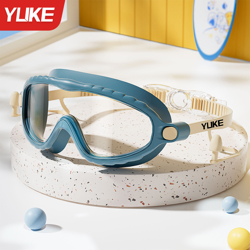 Kính bơi góc nhìn rộng YUKE NEW arrival 2025 phù hợp cho bé gái và trai từ 18kg trở lên YUK20236