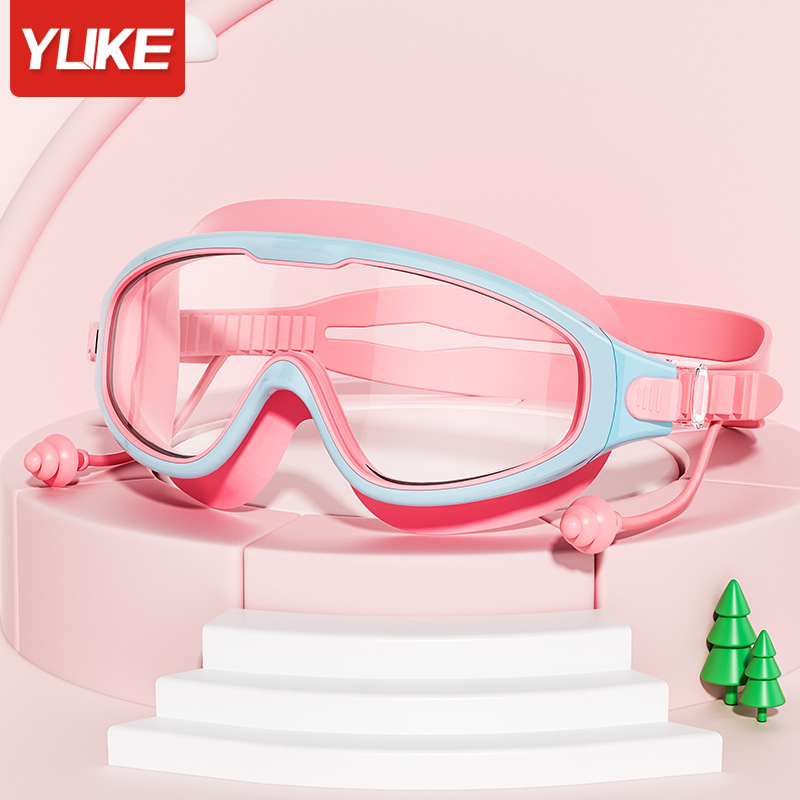 Kính bơi trẻ em có nút bịt tai YUKE CF030