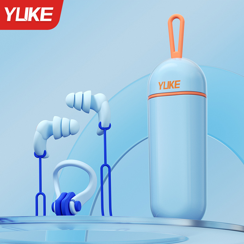 Bộ bịt tai và kẹp mũi bơi chuyên dụng YUKE – Chống nước tuyệt đối, bảo vệ tai mũi khi bơi