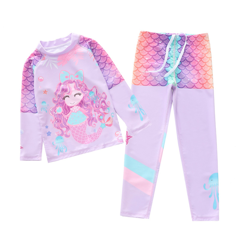 Đồ bơi bé gái Tay Dài Quần Dài P2415