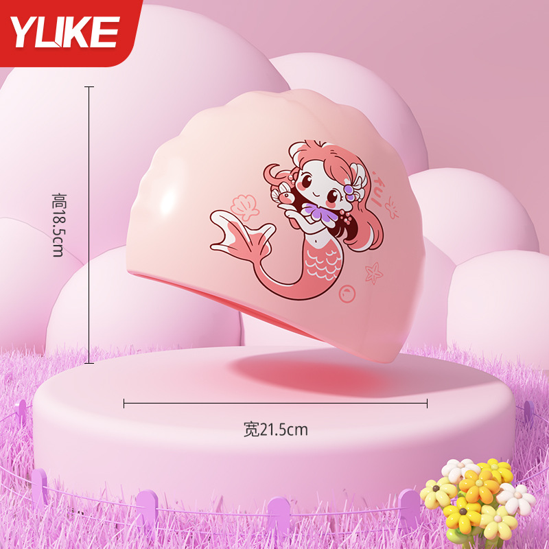 Nón bơi Silicon Yuke cho trẻ em