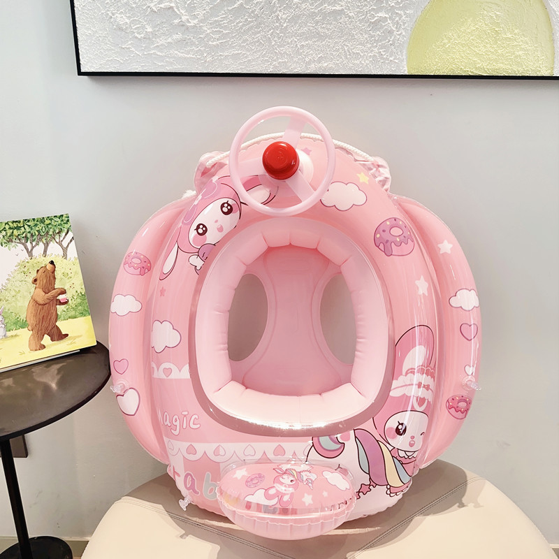 Phao bơi xỏ chân cho bé có bánh lái