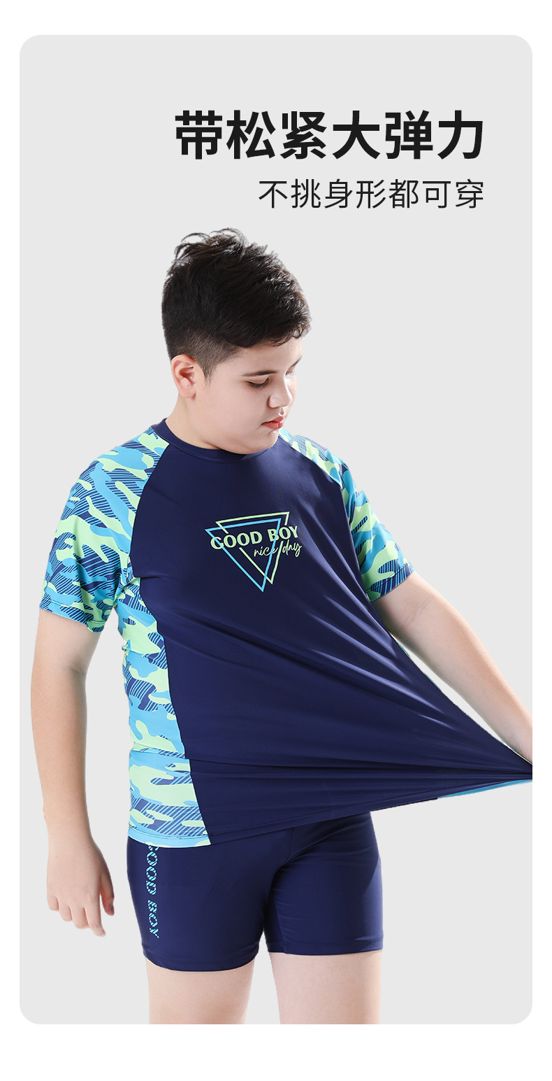 Đồ bơi bé trai BIG SIZE tặng kèm nón cho bé từ 35kg đến 90kg