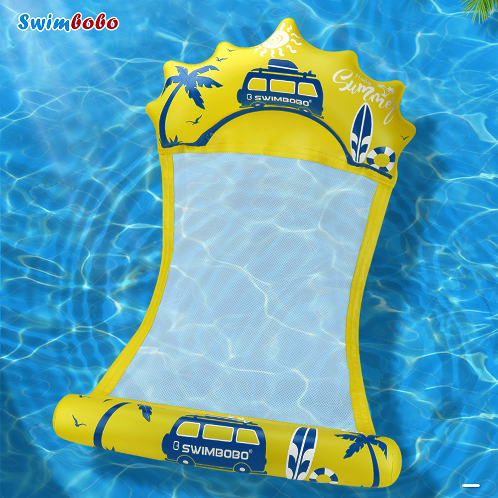 Phao bơi nằm trẻ em và người lớn hiệu Swimbobo chịu được sức nặng tối đa 90kg K8902