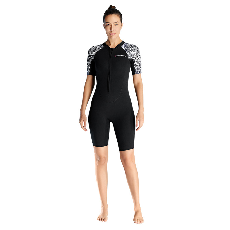Đồ bơi lặn giữ nhiệt người lớn Dive and Sail cho Nữ chất liệu cao su dày 3mm giữ ấm