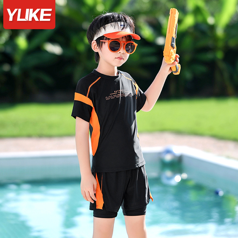 Đồ bơi bé trai quần rời hai lớp thời trang cá tính với 3 sắc màu năng động cho bé trai YY1157