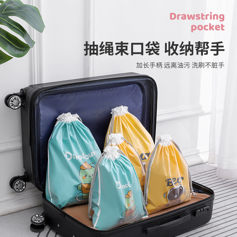 Túi đựng đồ bơi, đồ ướt, đồ dơ bỏ cặp gọn gàng cho bé yêu - sử dụng được nhiều lần