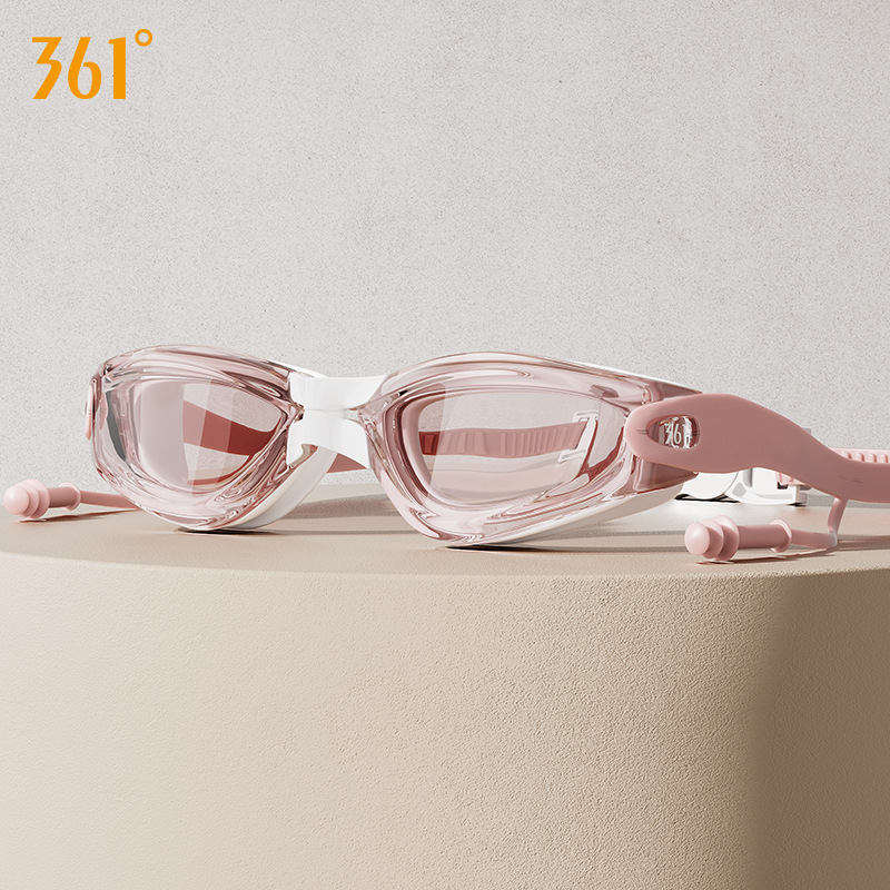 Kính bơi chống nước nam nữ cao cấp chuyên nghiệp nút bịt tai tích hợp với tầm nhìn rộng hơn Hiệu 361