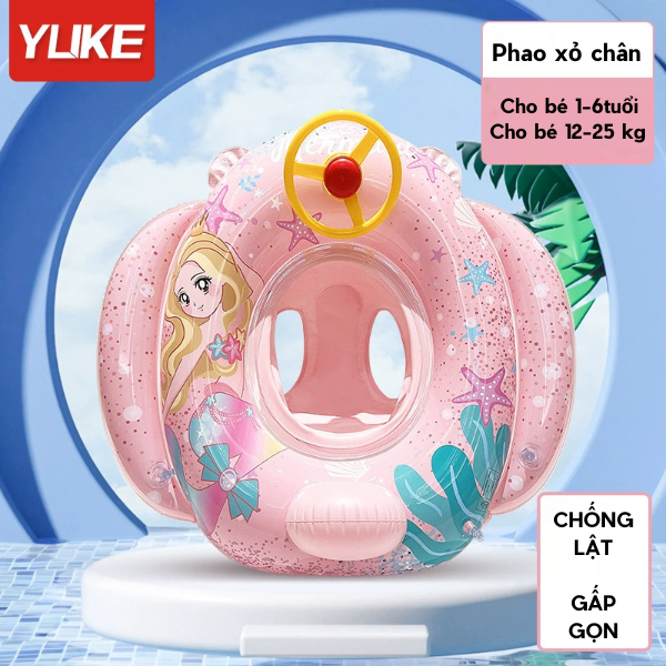 Phao bơi xỏ chân cho bé tặng kèm súng bắn nước vui nhộn