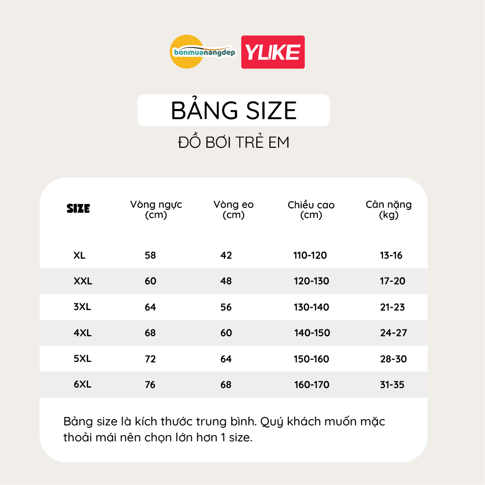 Đồ bơi bé gái YUKE chất vải mềm mại thiết kế váy liền thân dễ thương cân nặng 13-35kg