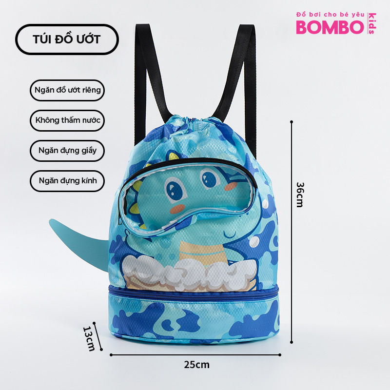 Túi đựng đồ bơi trẻ em Balo Túi Shishi 4 ngăn