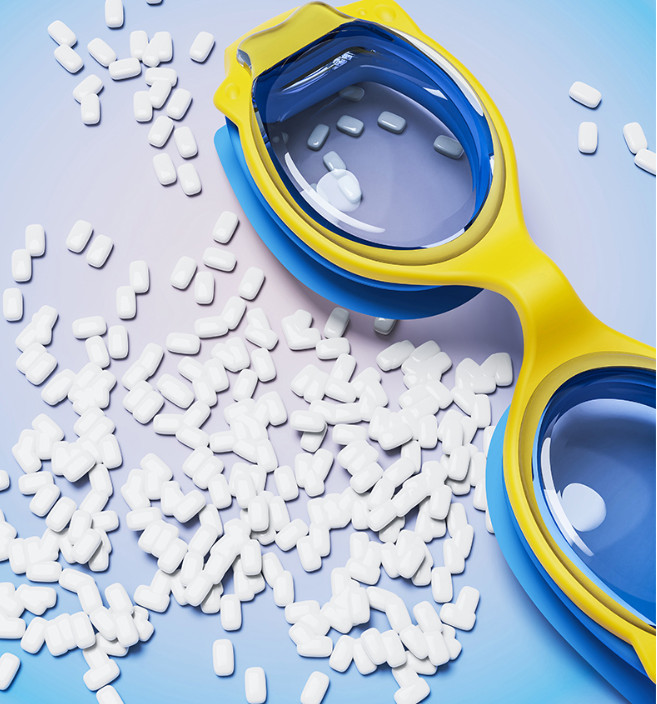 Kính bơi | hiệu Yuke kiểu dáng thời trang phong cách Hàn Quốc cho bé 10kg-25kg