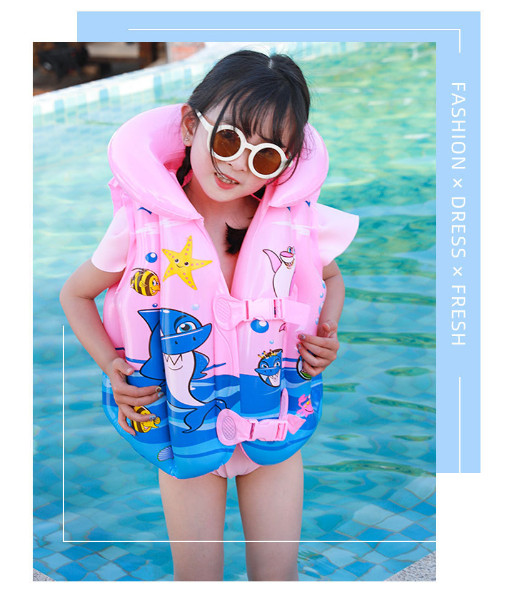 Áo Phao Cho Bé in hình BABY SHARK đáng yêu