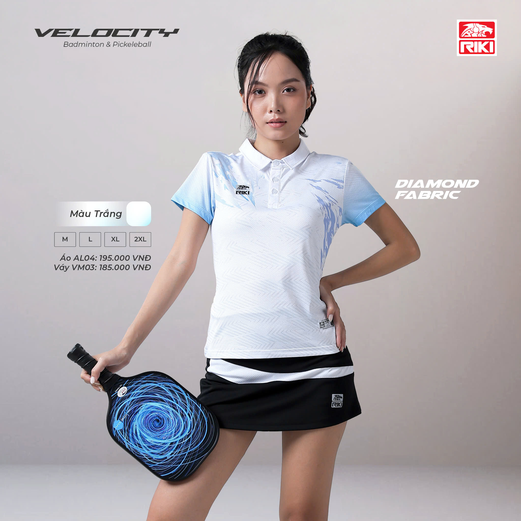 Áo picklebal nữ, áo thể thao nữ polo thời trang co giãn 4 chiều thấm hút mồ hôi