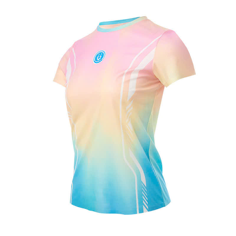 Áo Picklebal, áo thể thao cổ tròn tay ngắn thấm hút mồ hôi chất thun giấy mềm mỏng mát