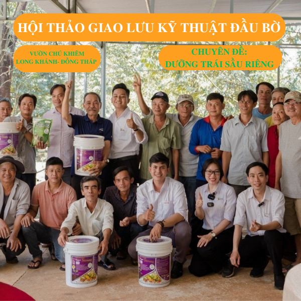 Giao Lưu Kỹ Thuật Đầu Bờ Cùng Hội Nông Dân Long Khánh - Đồng Nai Tại Vườn Chú Khiêm Giao Lưu Kỹ Thuật Đầu Bờ Cùng Hội Nông Dân Long Khánh - Đồng Nai Tại Vườn Chú Khiêm