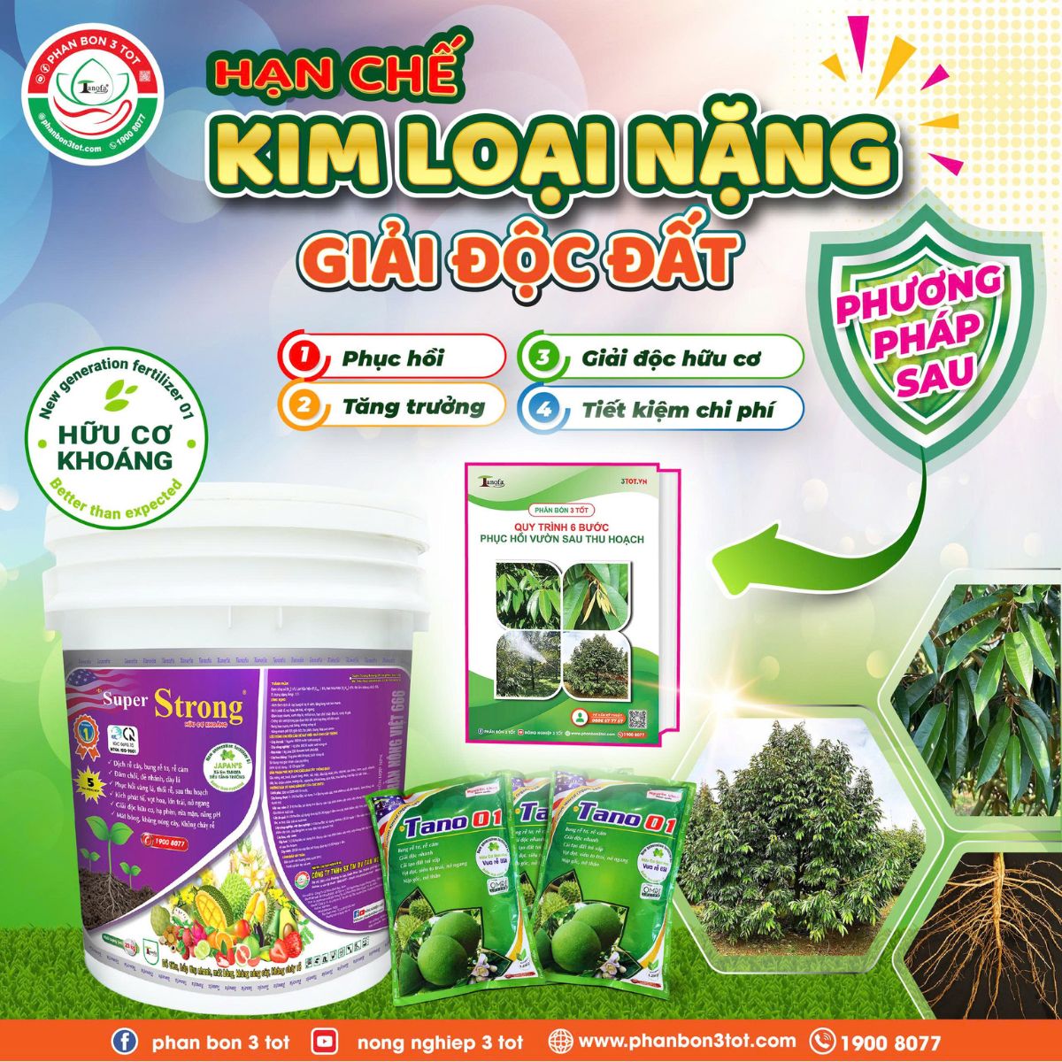 SUPER STRONG - TOP 1 XÔ PHỤC HỒI, DƯỠNG CÂY HƠN 30.000 NHÀ VƯỜN TIN DÙNG SUPER STRONG - TOP 1 XÔ PHỤC HỒI, DƯỠNG CÂY HƠN 30.000 NHÀ VƯỜN TIN DÙNG