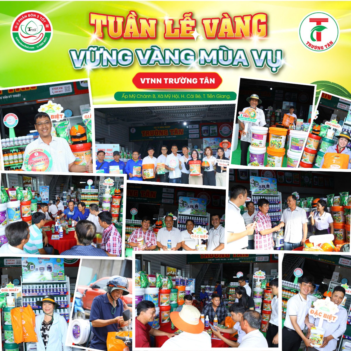 TUẦN LỄ VÀNG - BÍ KÍP NHÀ VƯỜN TIỀN GIANG GẶT HÁI MÙA VÀNG BỘI THU!  TUẦN LỄ VÀNG - BÍ KÍP NHÀ VƯỜN TIỀN GIANG GẶT HÁI MÙA VÀNG BỘI THU!